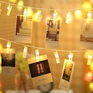 14 led photo clip decoration lights 📸 | indoor & outdoor room décor | anniversary, birthday, diwali, christmas & valentine gifts | bedroom photo display