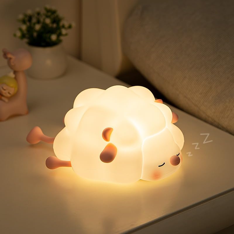 led night light for kids | 3 level dimmable soft silicone nursery lamp | touch control bedside light with 30 min timer for baby, toddler & breastfeeding moms ๐ถ๐กโจ led night light for kids | 3 level dimmable soft silicone nursery lamp | touch control bedside light with 30 min timer for baby, toddler & breastfeeding moms ๐ถ๐กโจ