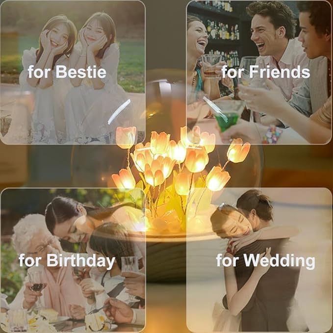 tulip night light π·β¨ | usb powered led decorative flower lamp | glass table lamp for bedroom, living room & gifting | home dΓ©cor blossom night light tulip night light π·β¨ | usb powered led decorative flower lamp | glass table lamp for bedroom, living room & gifting | home dΓ©cor blossom night light