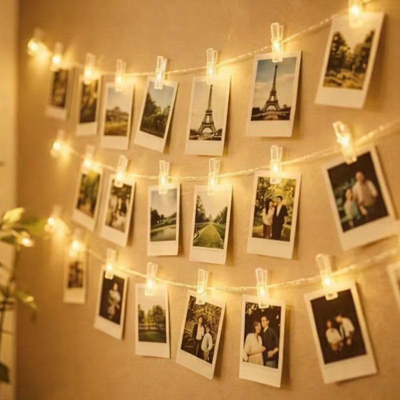 14 led photo clip decoration lights 📸 | indoor & outdoor room décor | anniversary, birthday, diwali, christmas & valentine gifts | bedroom photo display 14 led photo clip decoration lights 📸 | indoor & outdoor room décor | anniversary, birthday, diwali, christmas & valentine gifts | bedroom photo display