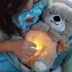 musical breathing teddy bear 🧸 | soothing music, light & breathing motion for kids & adults | perfect companion for sleep & relaxation | colour as available