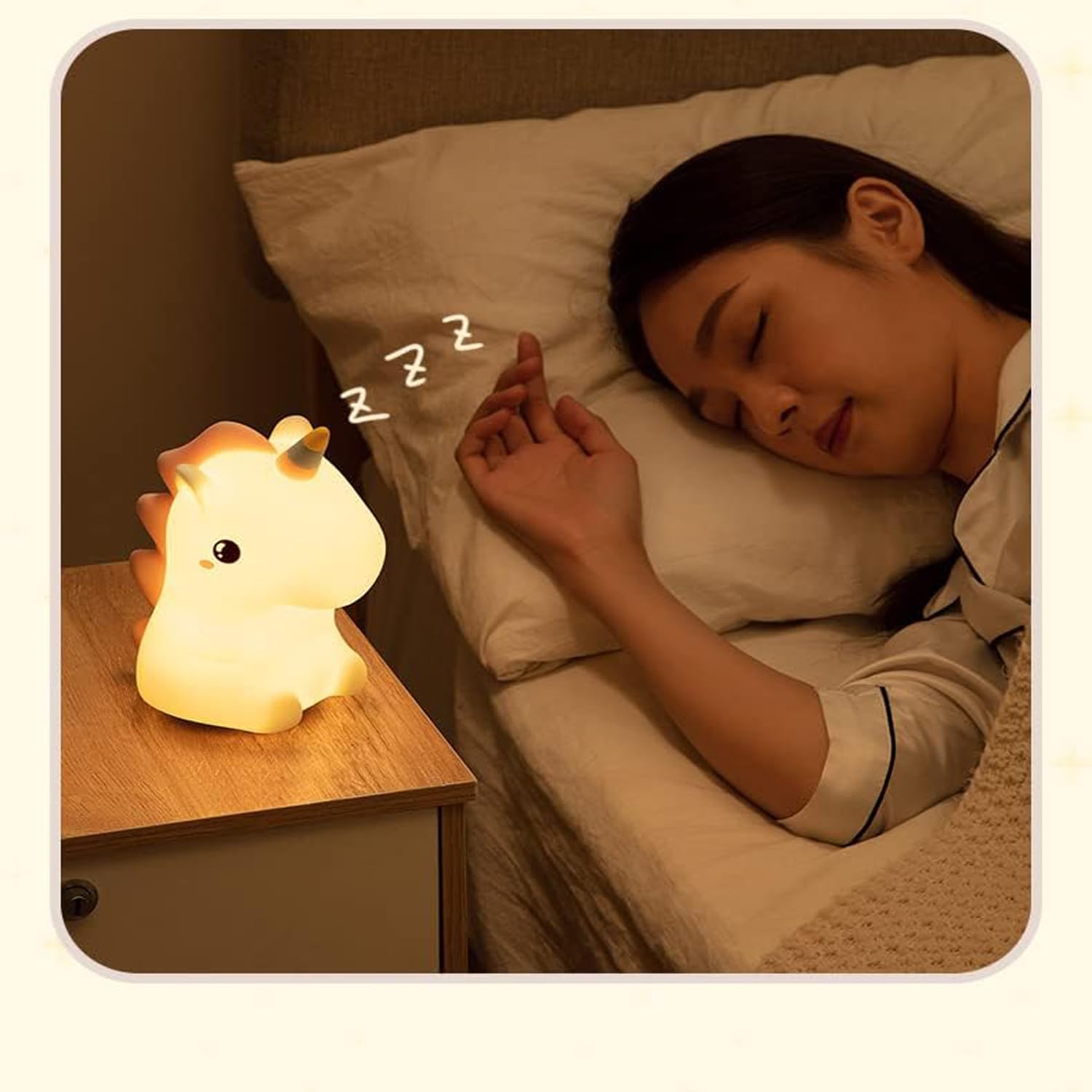 rechargeable baby unicorn silicone night lamp | touch sensor 7 color led light | cute nursery bedside lamp for kids, babies & toddlers ๐ฆ๐ก๐ rechargeable baby unicorn silicone night lamp | touch sensor 7 color led light | cute nursery bedside lamp for kids, babies & toddlers ๐ฆ๐ก๐