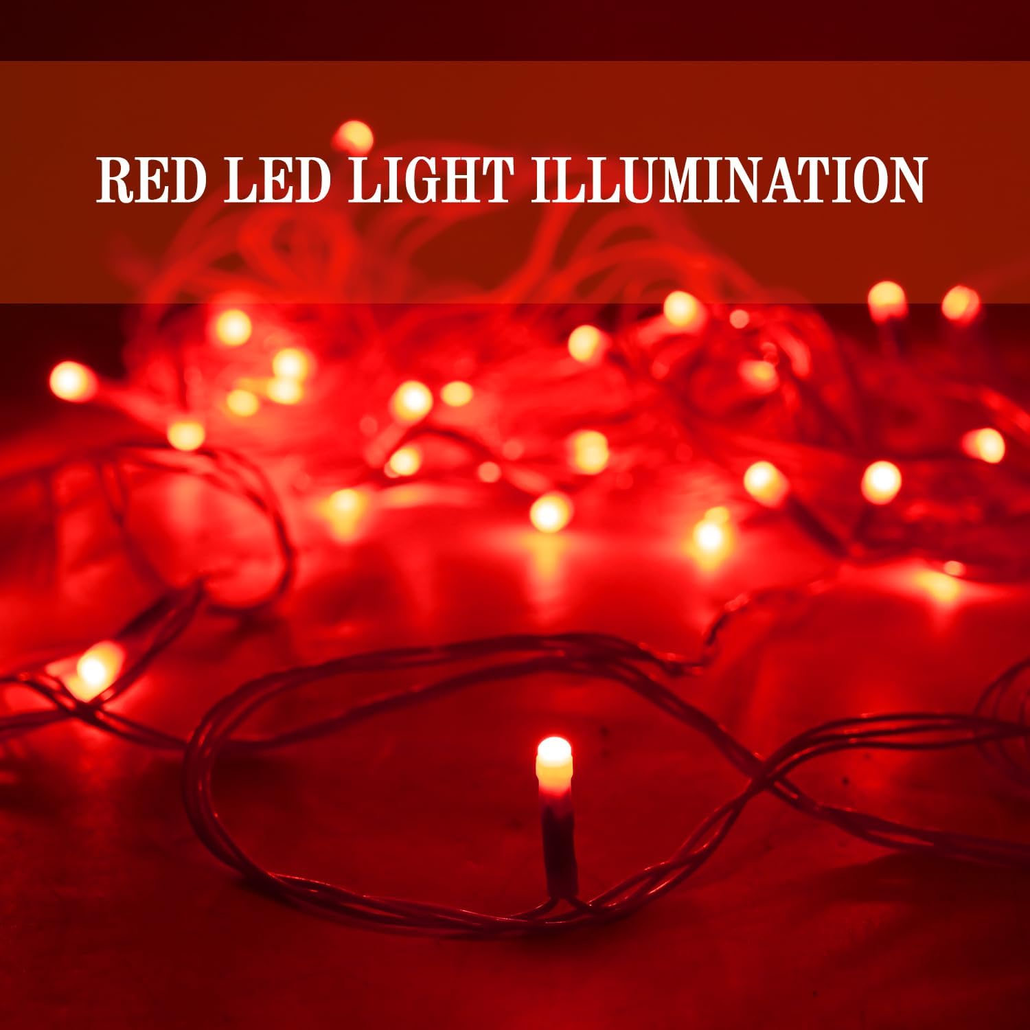 red rice lights 40 led 🔴✨ | 12 meter decorative fairy string lights | indoor & outdoor home décor, diwali, christmas, parties & weddings (8mm, pack of 1) red rice lights 40 led 🔴✨ | 12 meter decorative fairy string lights | indoor & outdoor home décor, diwali, christmas, parties & weddings (8mm, pack of 1)