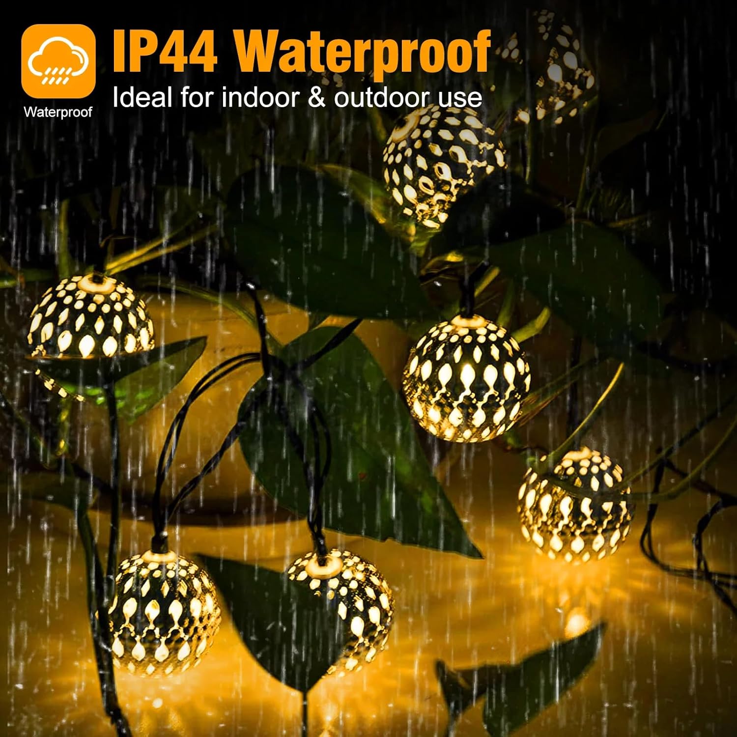 14led 3m diwali decoration metal ball light ๐ | moroccan ball string led light for home, room, balcony & party dรฉcor โ warm white 14led 3m diwali decoration metal ball light ๐ | moroccan ball string led light for home, room, balcony & party dรฉcor โ warm white