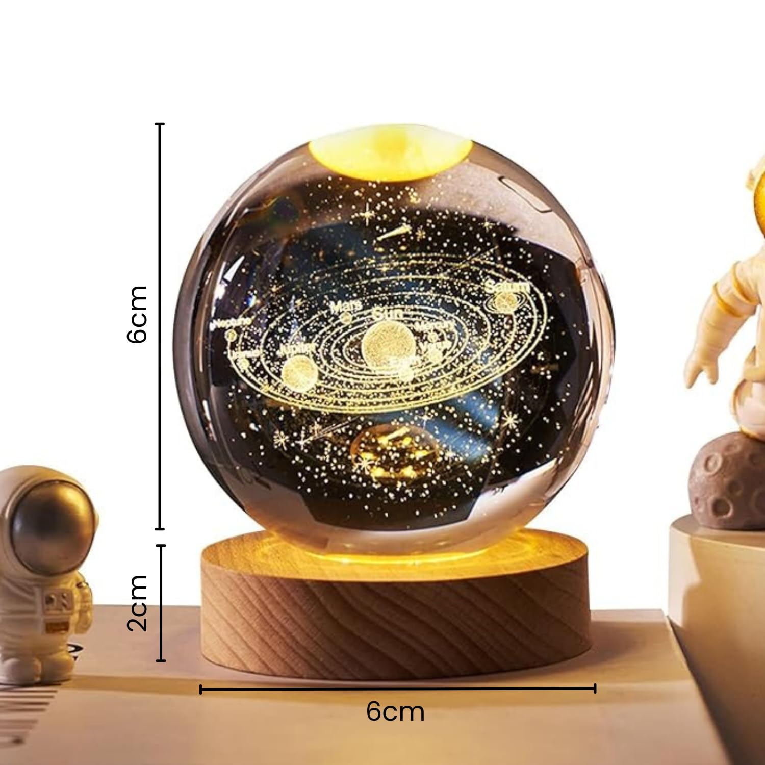 galaxy 3d crystal ball night light 🔮✨ | led usb wooden base lamp | cosmic engraved crystal sphere for kids, teens & home décor galaxy 3d crystal ball night light 🔮✨ | led usb wooden base lamp | cosmic engraved crystal sphere for kids, teens & home décor