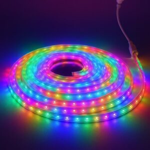 10 meter rope/pipe light 🌈 | multicolor led strip for home décor, diwali, festivals & party lighting | actual length 8m