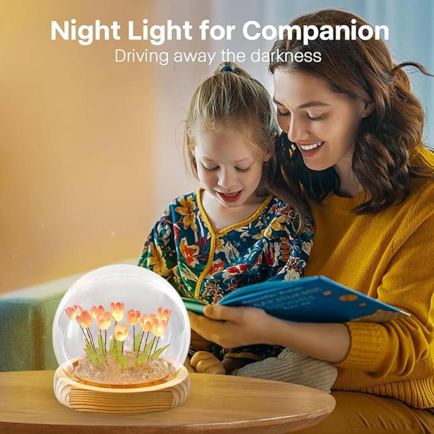 tulip night light π·β¨ | usb powered led decorative flower lamp | glass table lamp for bedroom, living room & gifting | home dΓ©cor blossom night light tulip night light π·β¨ | usb powered led decorative flower lamp | glass table lamp for bedroom, living room & gifting | home dΓ©cor blossom night light