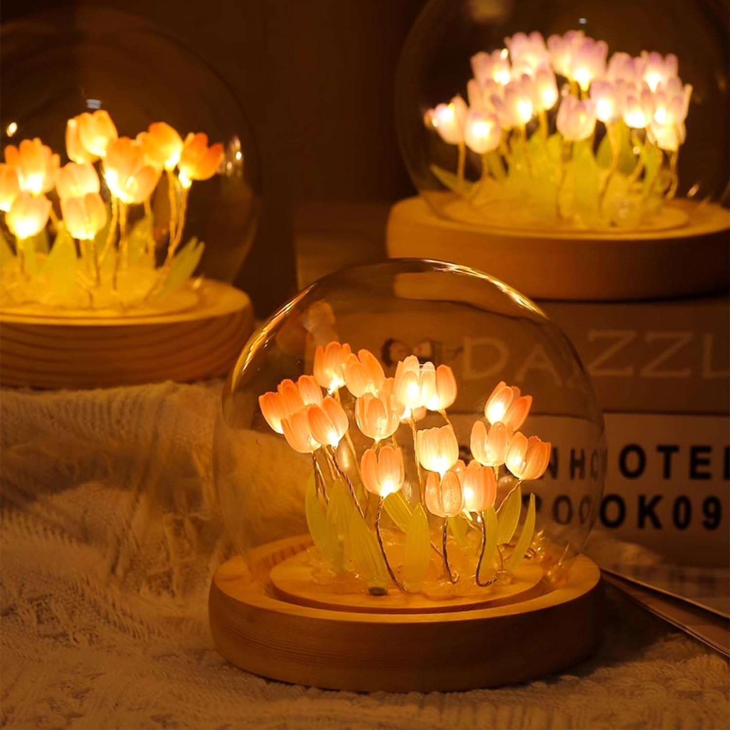 tulip night light π·β¨ | usb powered led decorative flower lamp | glass table lamp for bedroom, living room & gifting | home dΓ©cor blossom night light tulip night light π·β¨ | usb powered led decorative flower lamp | glass table lamp for bedroom, living room & gifting | home dΓ©cor blossom night light