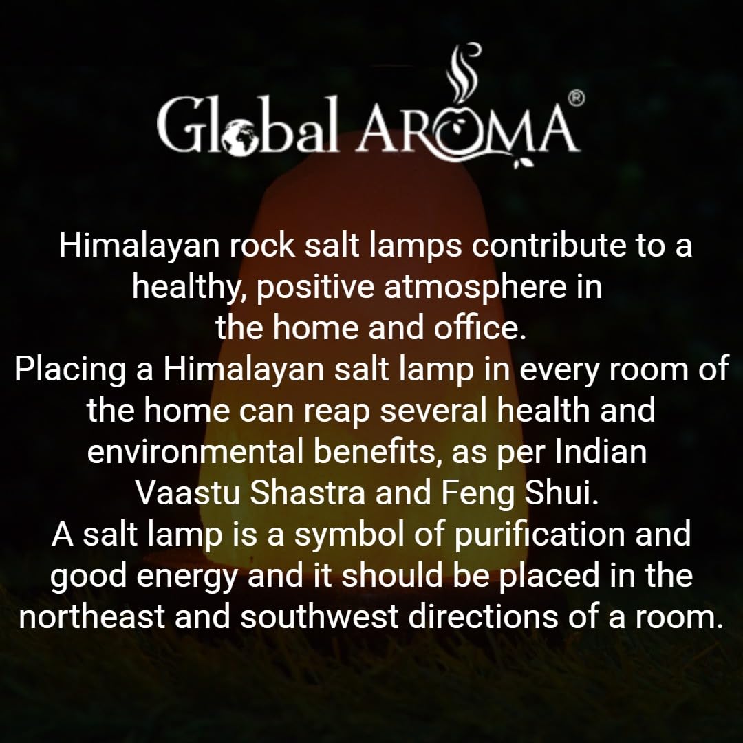 ๐ช๐ global aroma himalayan rock salt lamp for positive energy โ vastu & feng shui night lamp ๐ธโจ ๐ช๐ global aroma himalayan rock salt lamp for positive energy โ vastu & feng shui night lamp ๐ธโจ